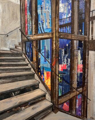 Painting by Emily Pike