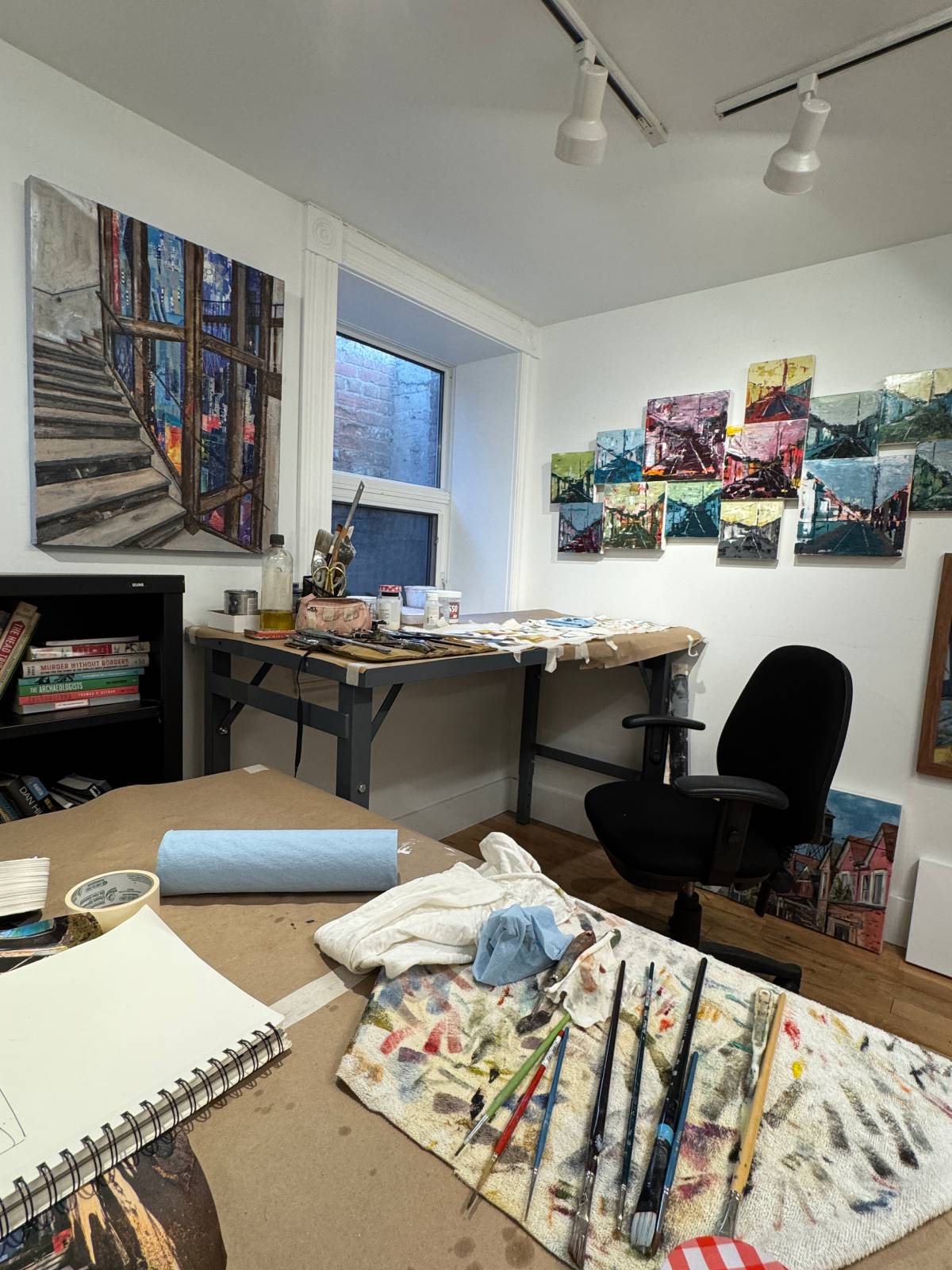 Art Studio - Emily Pike workstation